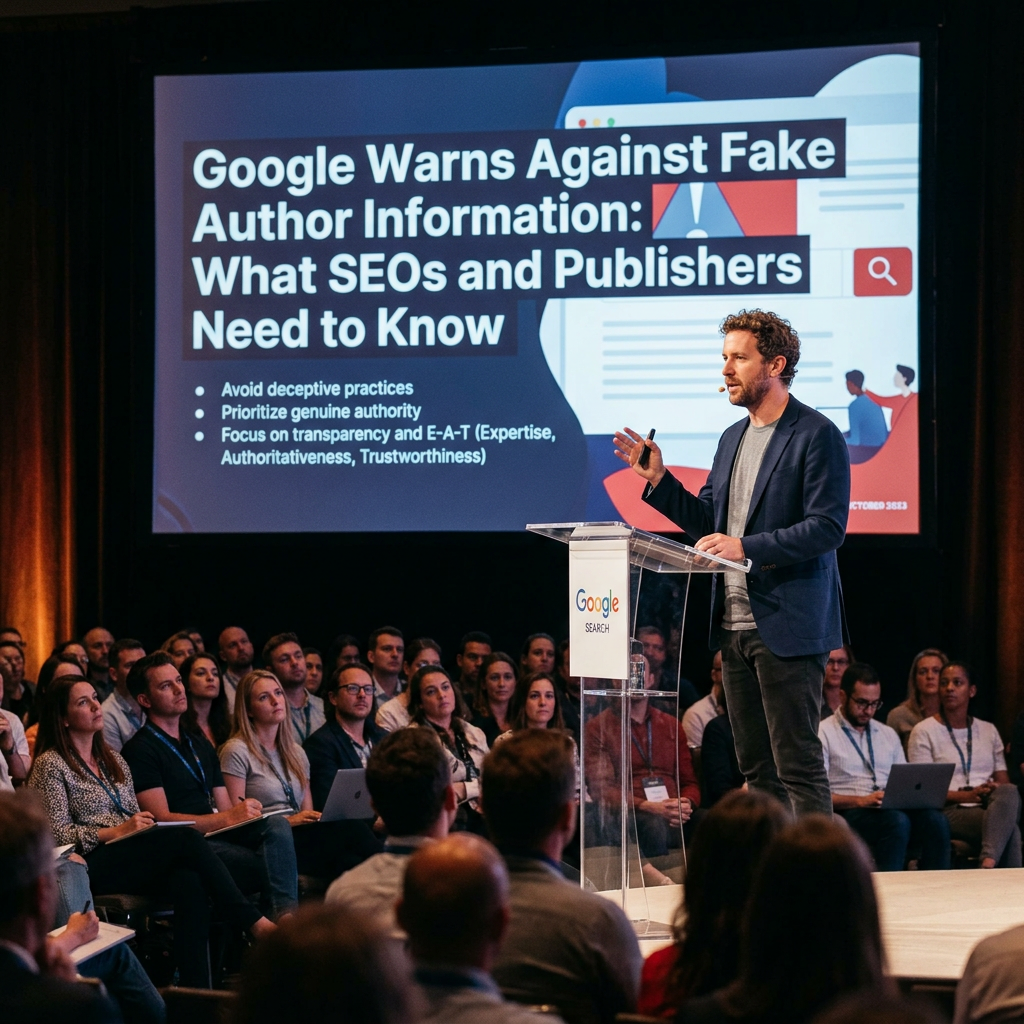 Google Warns Against Fake Author Information: What SEOs and Publishers Need to Know